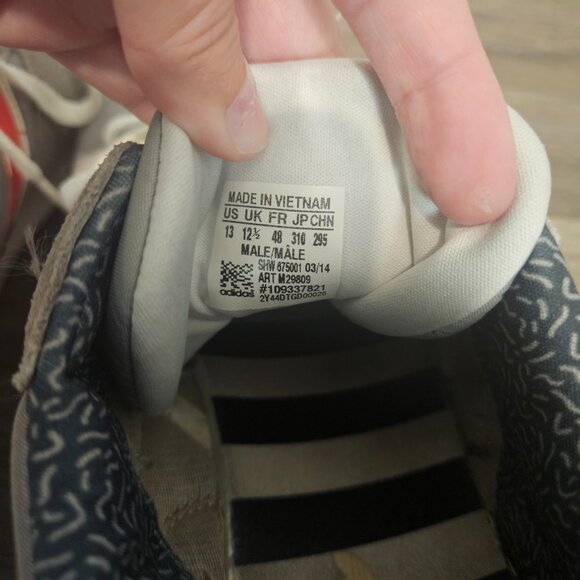 Adidas ZX 5000 Memphis Sneakers Size 13 M29809 - Picture 8 of 10